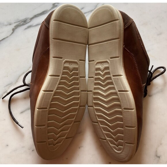 Bull Boxer Men's Oxford Art Name Ethyn Casual Dress Shoe Brown Size 10 GUC - Picture 8 of 10